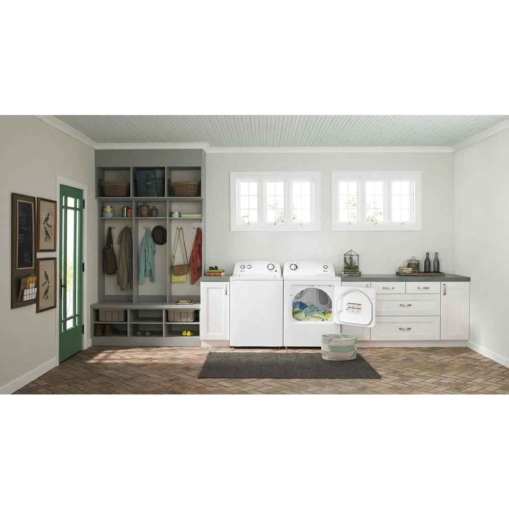 6.5 cu. ft. Electric Dryer with Wrinkle Prevent Option NED4655EW