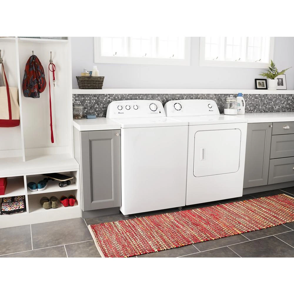6.5 cu. ft. Electric Dryer with Wrinkle Prevent Option NED4655EW