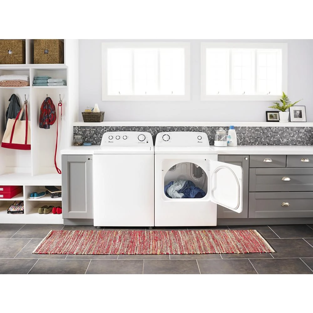 6.5 cu. ft. Electric Dryer with Wrinkle Prevent Option NED4655EW