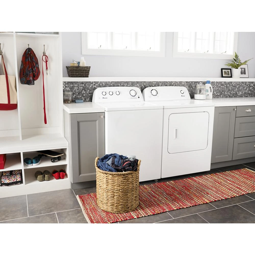 6.5 cu. ft. Electric Dryer with Wrinkle Prevent Option NED4655EW