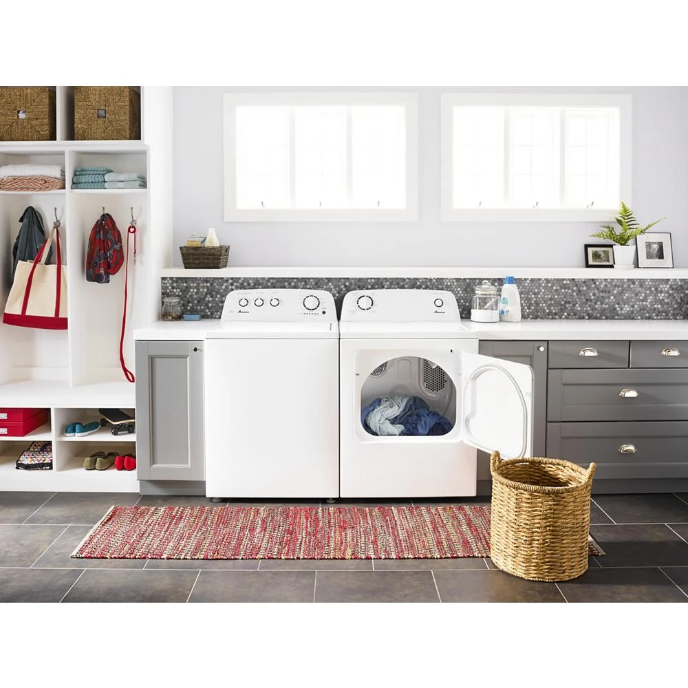 6.5 cu. ft. Electric Dryer with Wrinkle Prevent Option NED4655EW