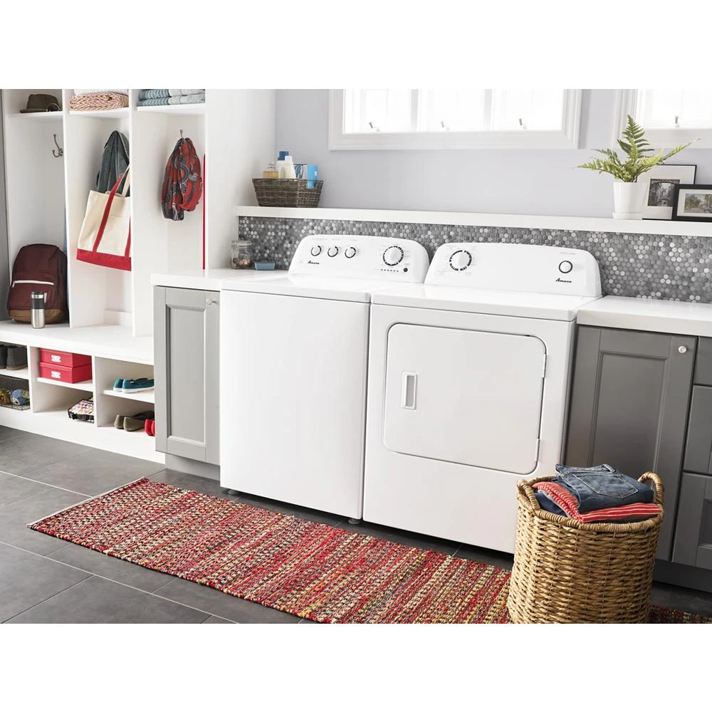 6.5 cu. ft. Electric Dryer with Wrinkle Prevent Option NED4655EW