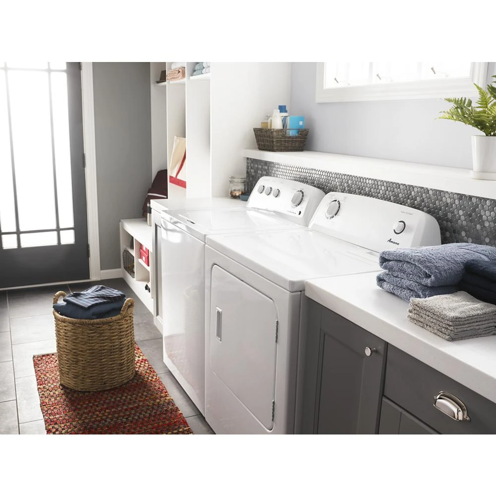 6.5 cu. ft. Electric Dryer with Wrinkle Prevent Option NED4655EW