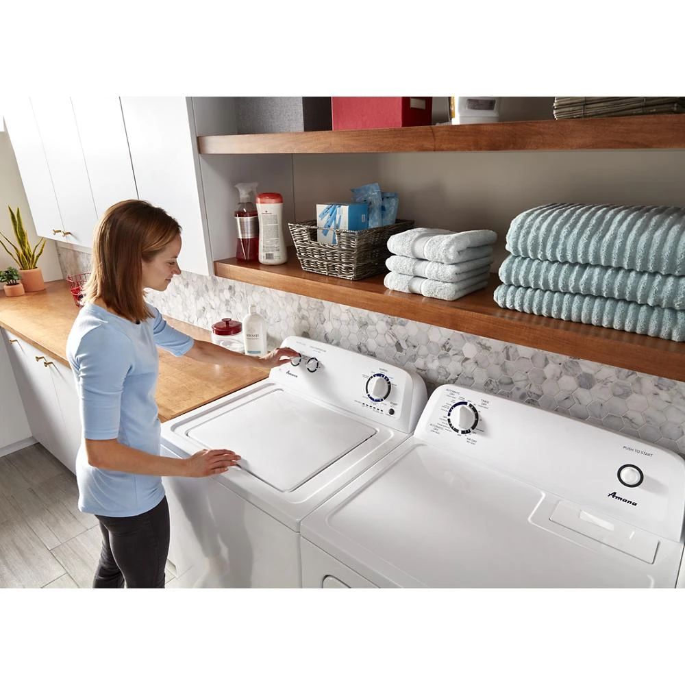6.5 cu. ft. Gas Dryer with Wrinkle Prevent Option NGD4655EW