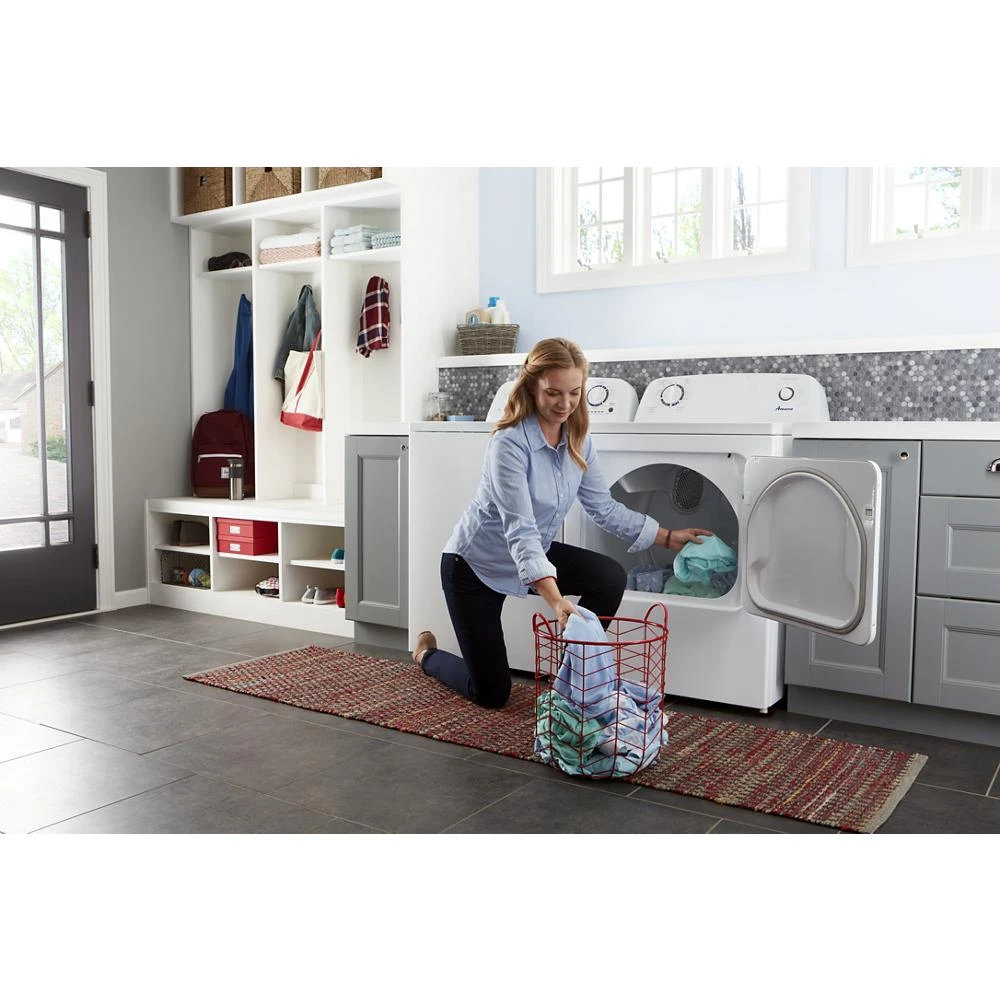 6.5 cu. ft. Gas Dryer with Wrinkle Prevent Option NGD4655EW