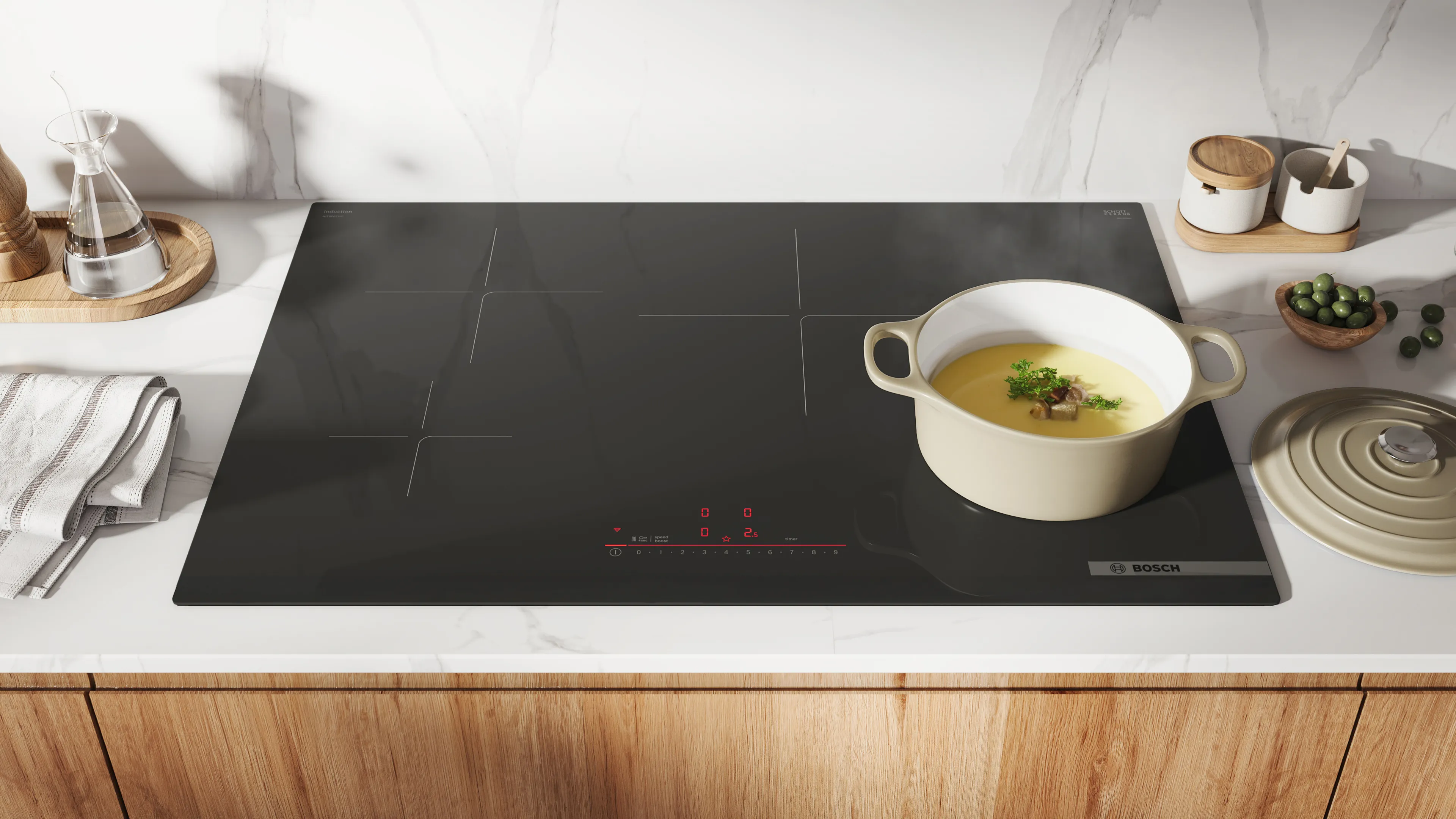 500 Series Induction Cooktop 30'' Without Frame NIT5063UC