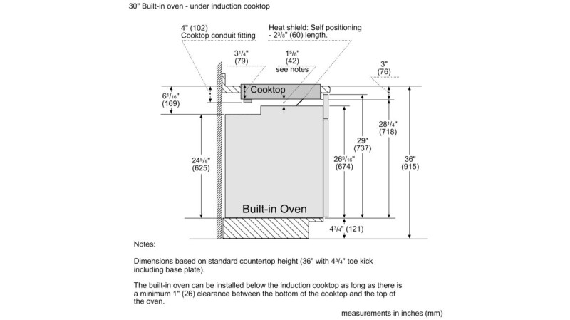 Benchmark Induction Cooktop, surface mount with frame NITP660SUC