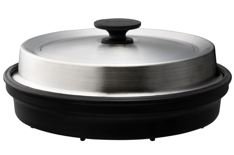 Panasonic HomeChef Magic Pot for Microwave Oven, 4-in-1 Cookware Accessory - NN-ASP1AW Stainless silver and black NNASP1AW Picture 1