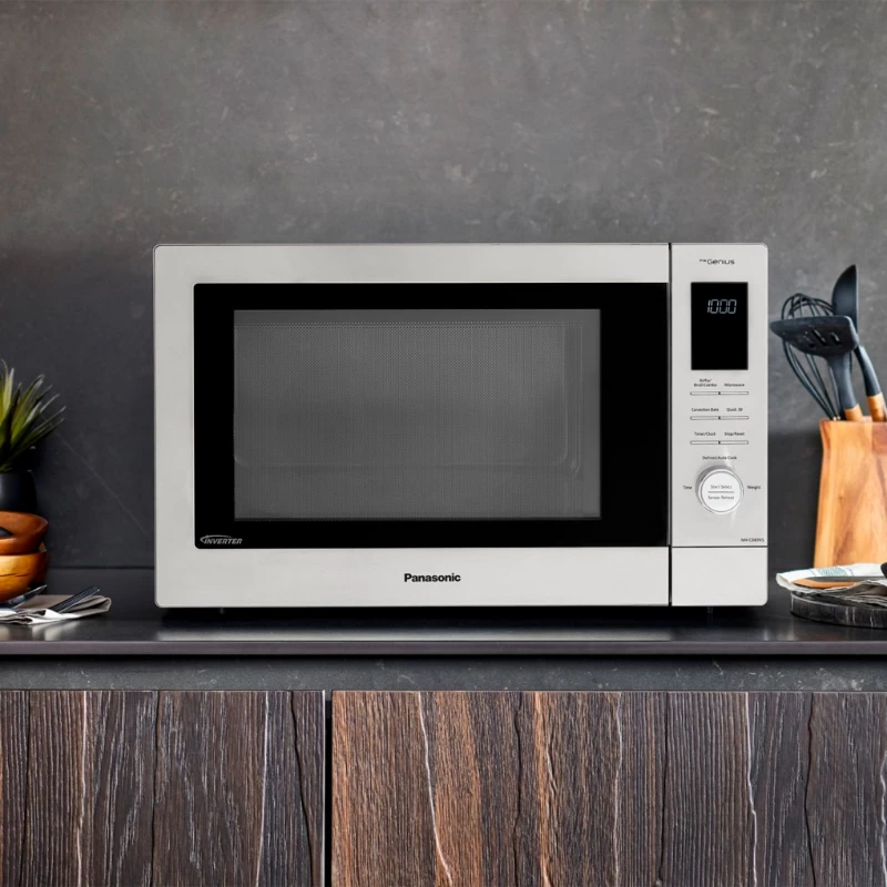 HomeCHEF CD87KS 4-in-1 Multi-oven Inverter Microwave - FlashXpress Broiler, Convection, Airfryer NNCD87KS