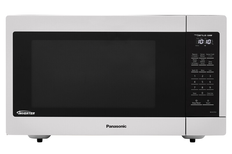 Panasonic 1.6 cu. ft. Inverter Microwave, 1200W Stainless Steel NNSC73LS Picture 1