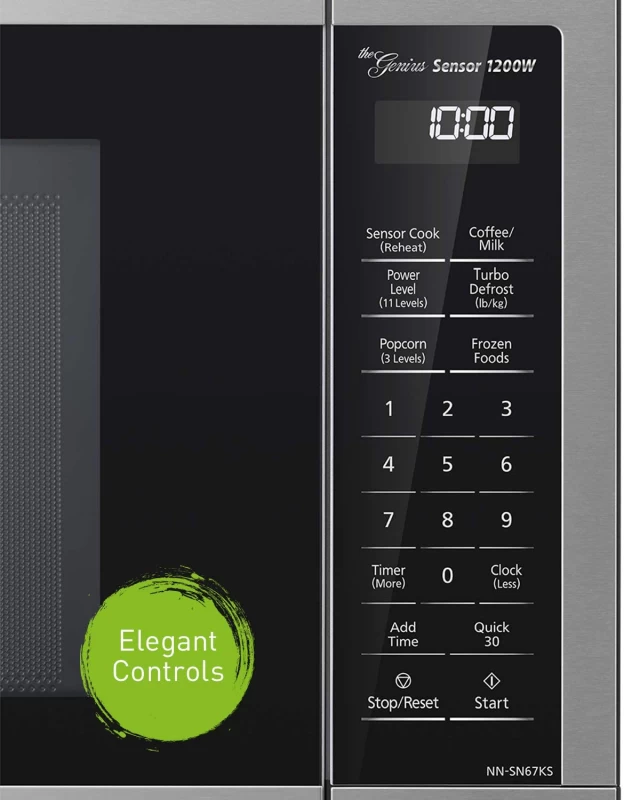 1.2 CuFt 1200 Watt SN67KS Microwave with Inverter NNSN67KS