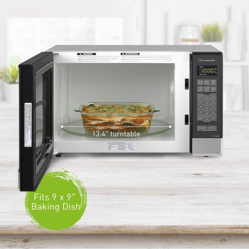 1.2 CuFt 1200 Watt SN686SR Microwave with Inverter NNSN686S