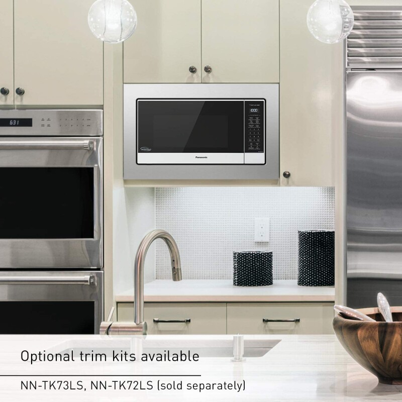 1.6 CuFt 1250 Watt SN75LW Microwave with Cyclonic Wave Inverter NNSN75LW