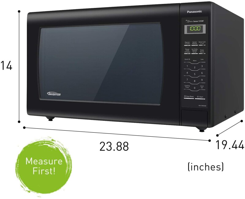 2.2 CuFt 1250 Watt SN936BMicrowave with Inverter NNSN936B