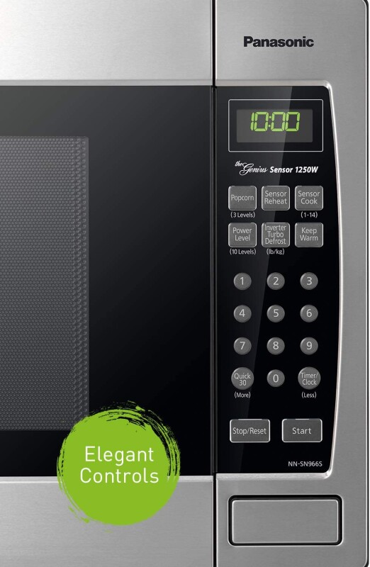 2.2 CuFt 1250 Watt SN966S Microwave with Inverter NNSN966S