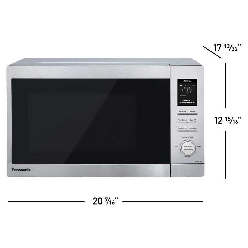 1.4 CuFt 1200 Watt SV79MS Alexa-enabled Voice Command Smart Microwave NNSV79MS