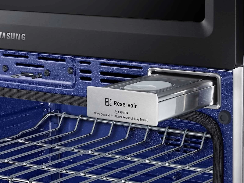 30" Smart Microwave Combination Wall Oven with Flex Duo™ in Black Stainless Steel NQ70M7770DGAA