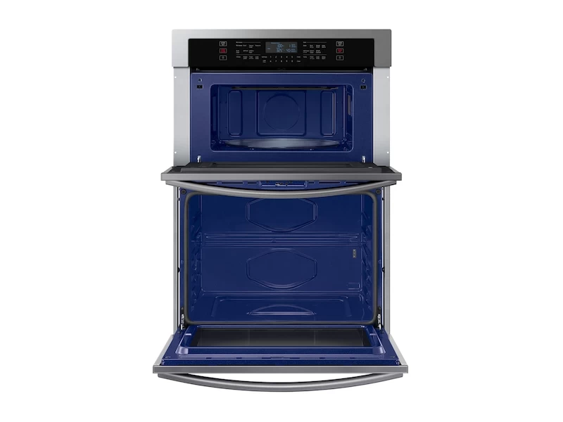 30" Smart Electric Wall Oven with Microwave Combination in Stainless Steel NQ70T5511DSAA