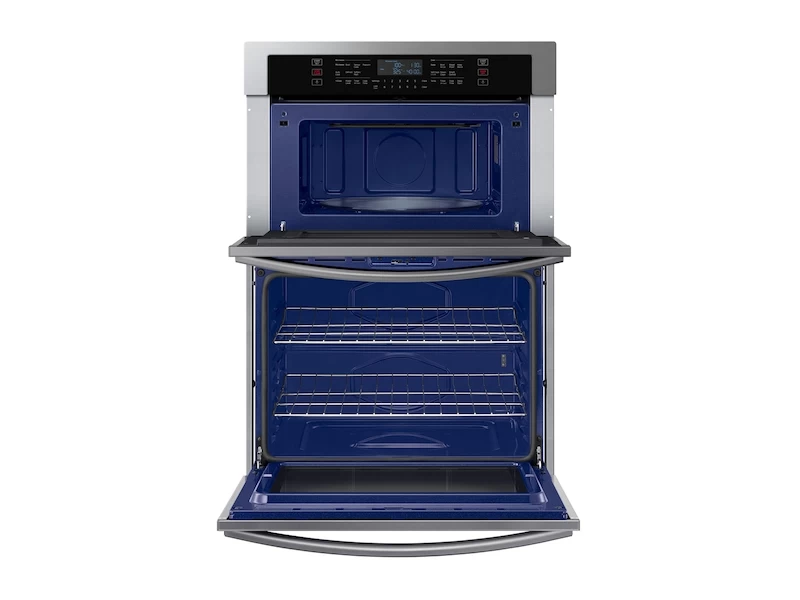 30" Smart Electric Wall Oven with Microwave Combination in Stainless Steel NQ70T5511DSAA