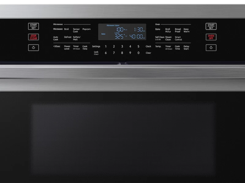 30" Smart Electric Wall Oven with Microwave Combination in Stainless Steel NQ70T5511DSAA