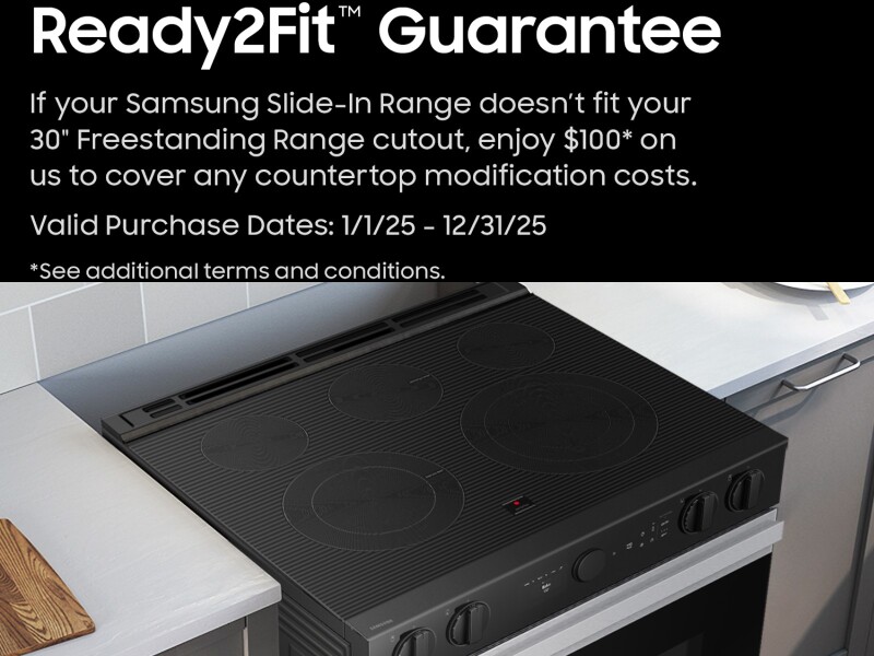 Bespoke 6.3 cu. ft. Smart Slide-In Electric Range with Air Fry & Precision Knobs in White Glass NSE6DB830012AA