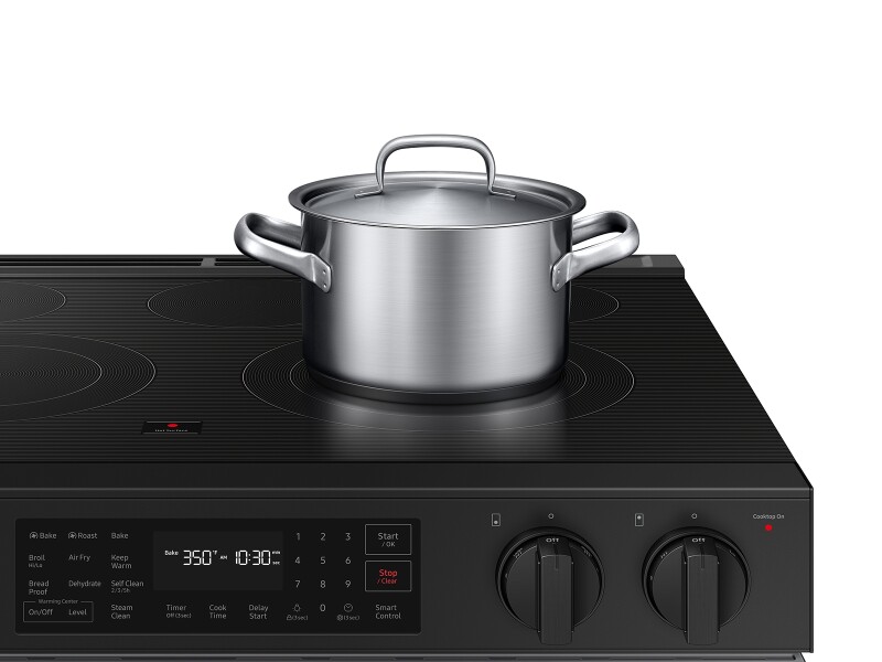 Bespoke Slide-in Electric Range NSE6DG8300SRAA