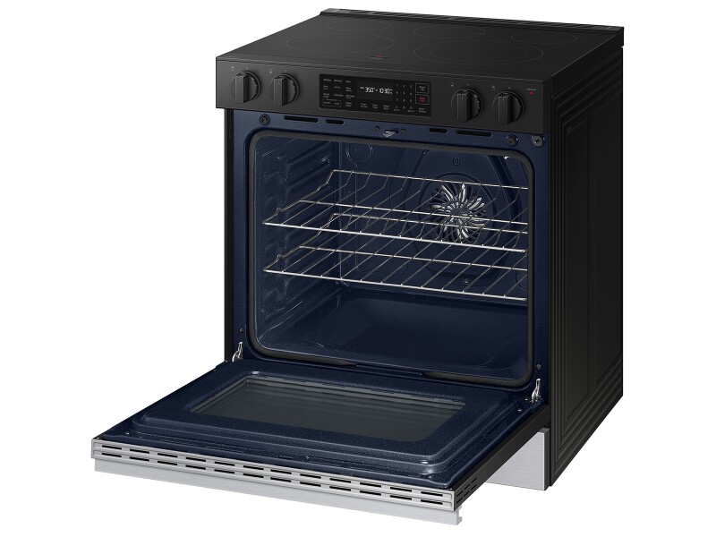 Bespoke Slide-in Electric Range NSE6DG8300SRAA