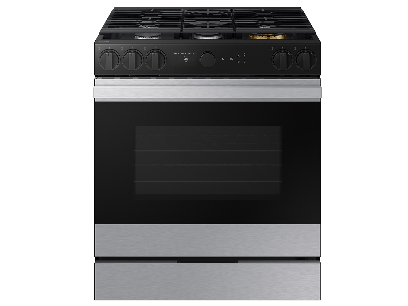 Samsung Bespoke 6.0 cu. ft. Smart Slide-In Gas Range with Air Sous Vide & Air Fry in Stainless Steel Stainless Steel NSG6DG8500SRAA Picture 1
