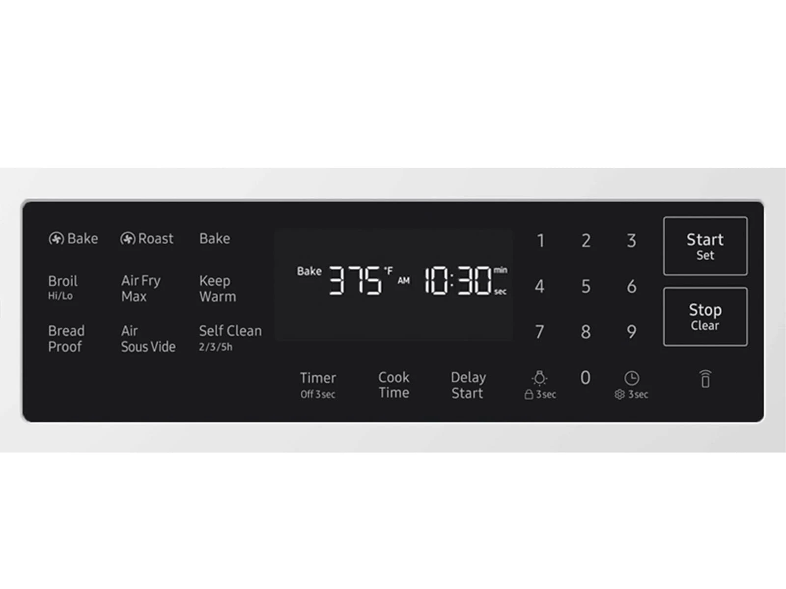 Bespoke Smart Slide-in Gas Range Pro Style Design | Air Fry Max True Convection NSG80H60SWAA