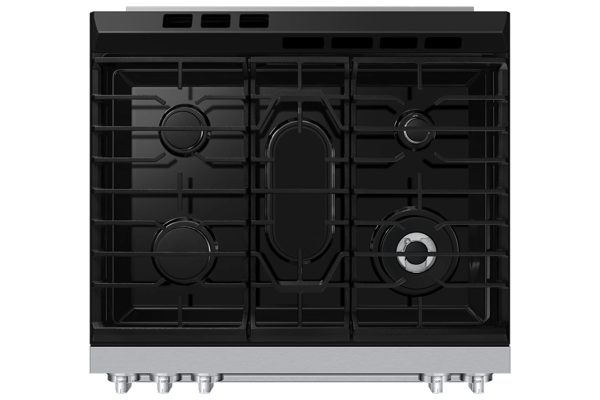 Bespoke Smart Slide-in Gas Range Pro Style Design | Air Fry Max True Convection NSG80H60SWAA