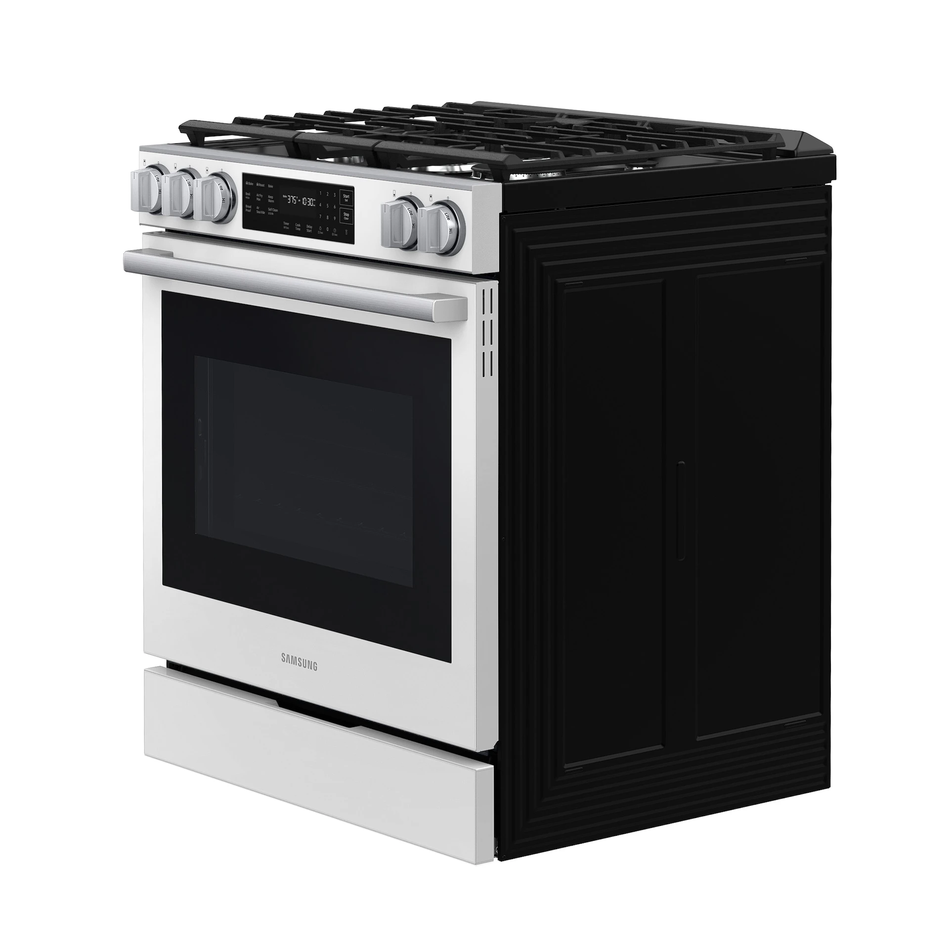 Bespoke Smart Slide-in Gas Range Pro Style Design | Air Fry Max True Convection NSG80H60SWAA