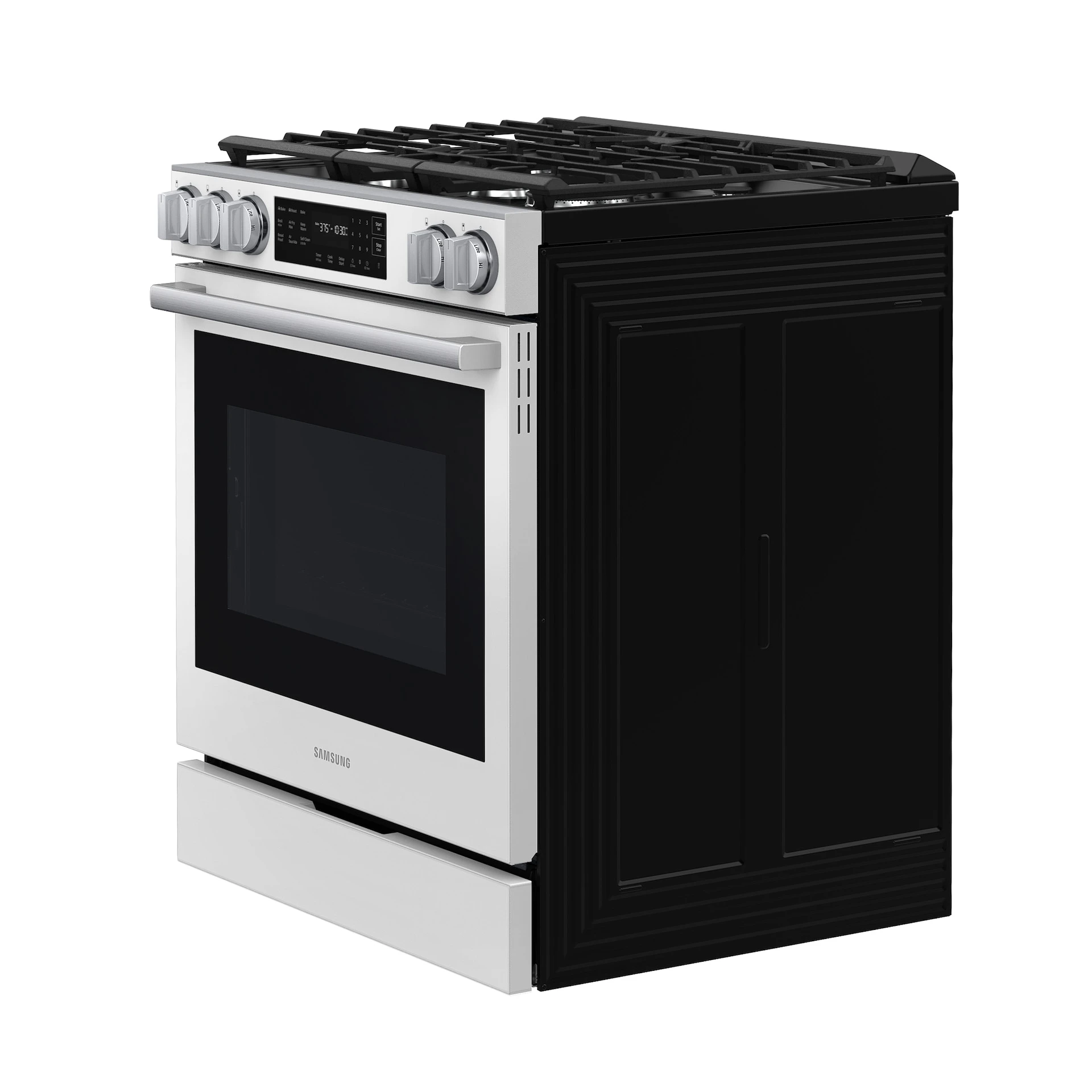 Bespoke Smart Slide-in Gas Range Pro Style Design | Air Fry Max True Convection NSG80H60SWAA