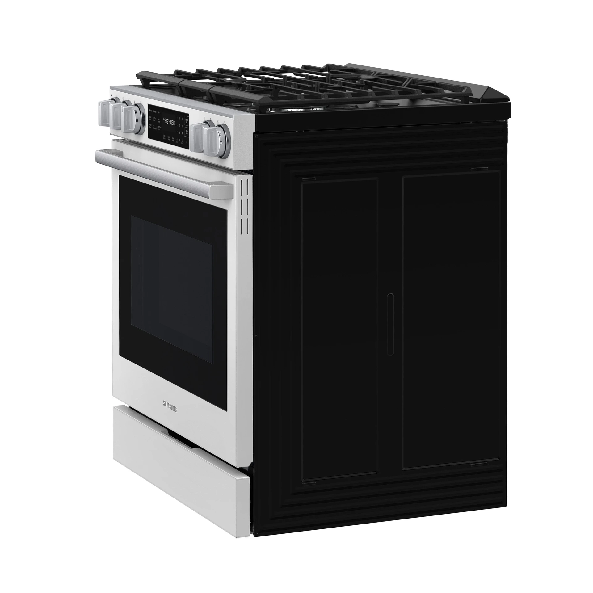 Bespoke Smart Slide-in Gas Range Pro Style Design | Air Fry Max True Convection NSG80H60SWAA