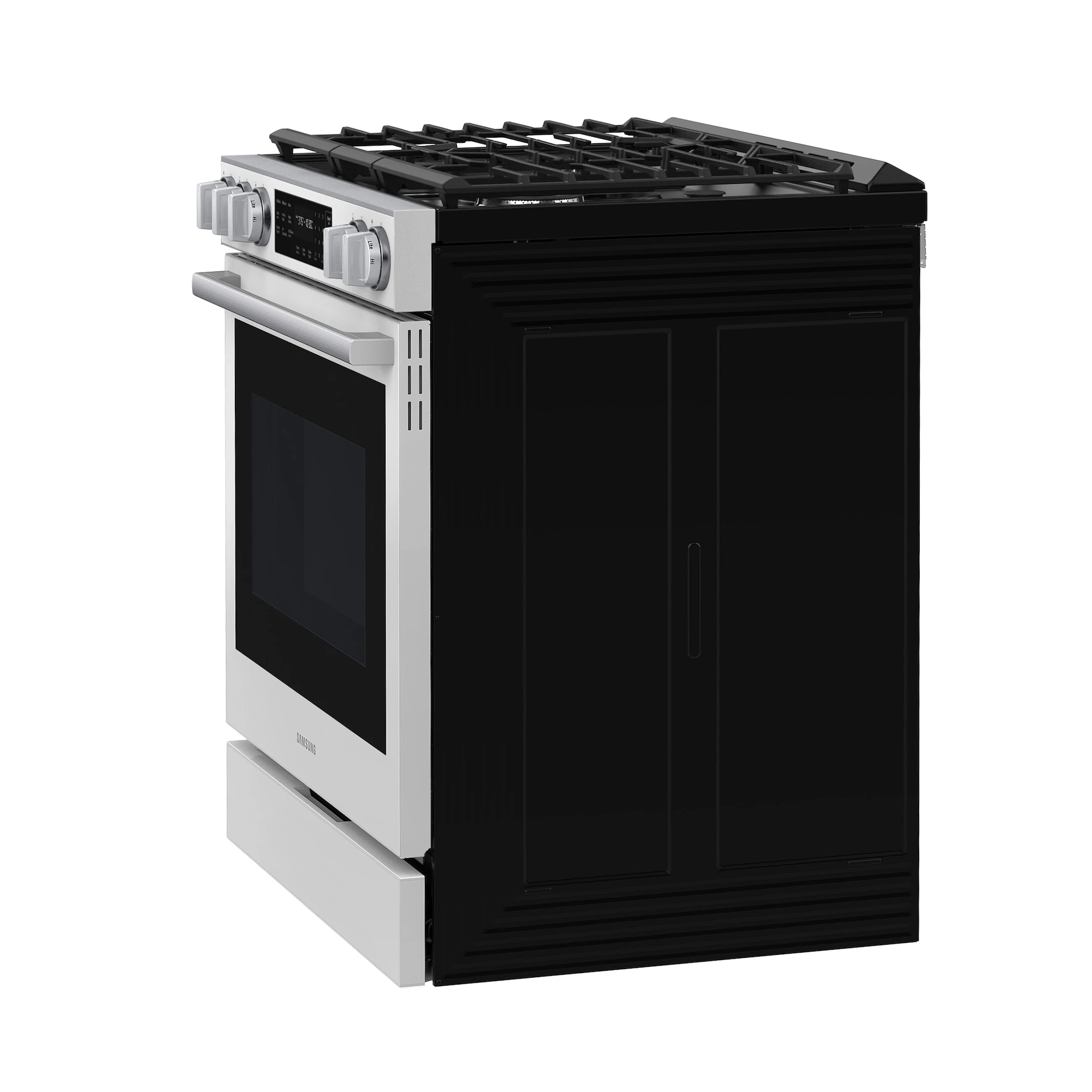 Bespoke Smart Slide-in Gas Range Pro Style Design | Air Fry Max True Convection NSG80H60SWAA