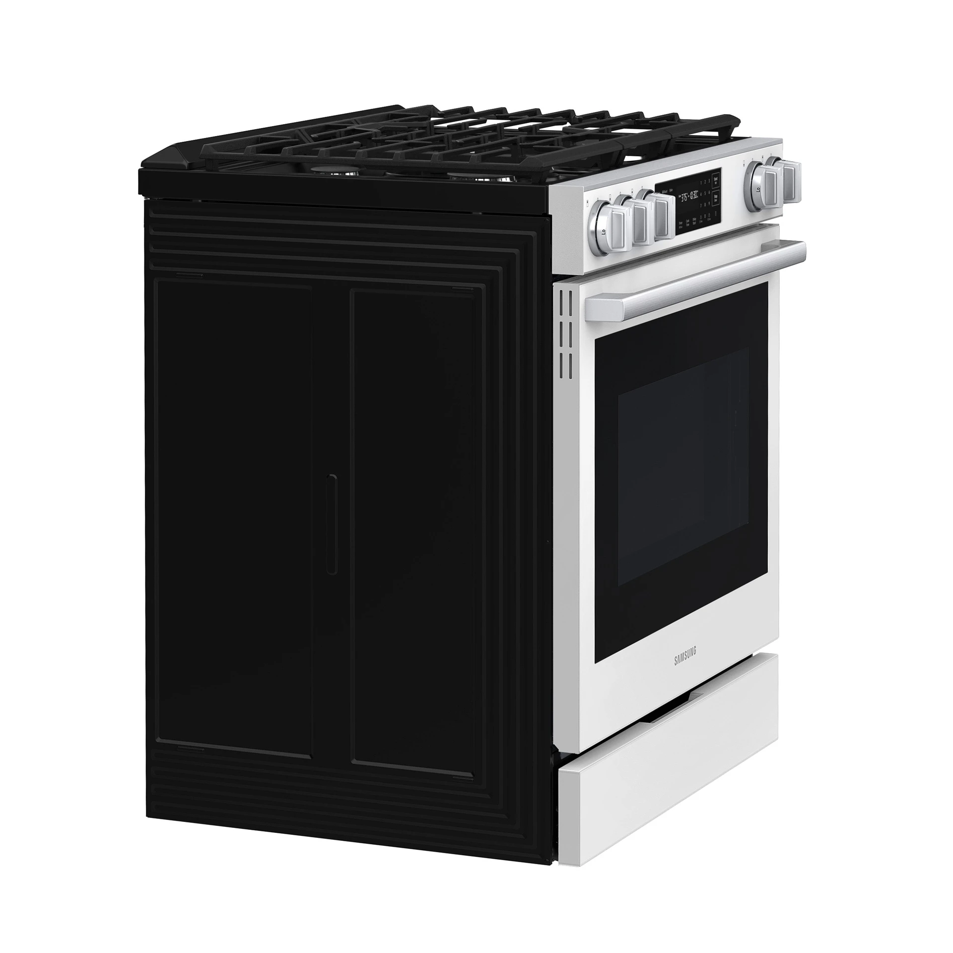 Bespoke Smart Slide-in Gas Range Pro Style Design | Air Fry Max True Convection NSG80H60SWAA
