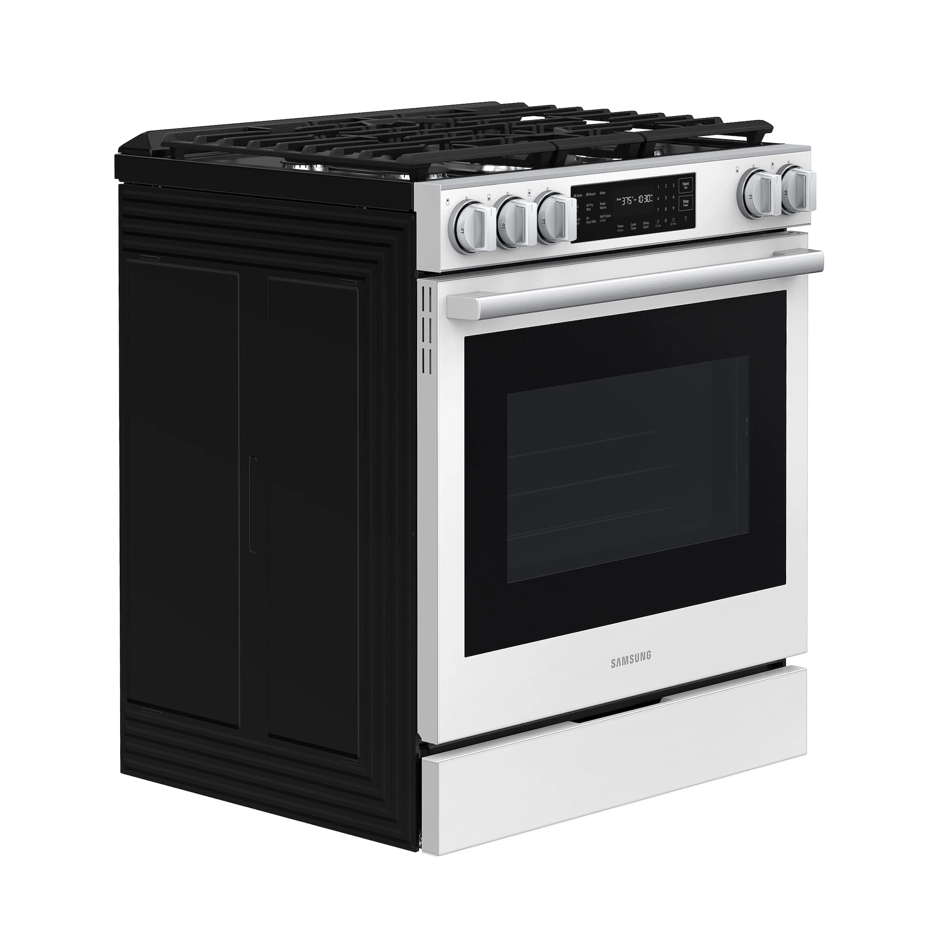 Bespoke Smart Slide-in Gas Range Pro Style Design | Air Fry Max True Convection NSG80H60SWAA