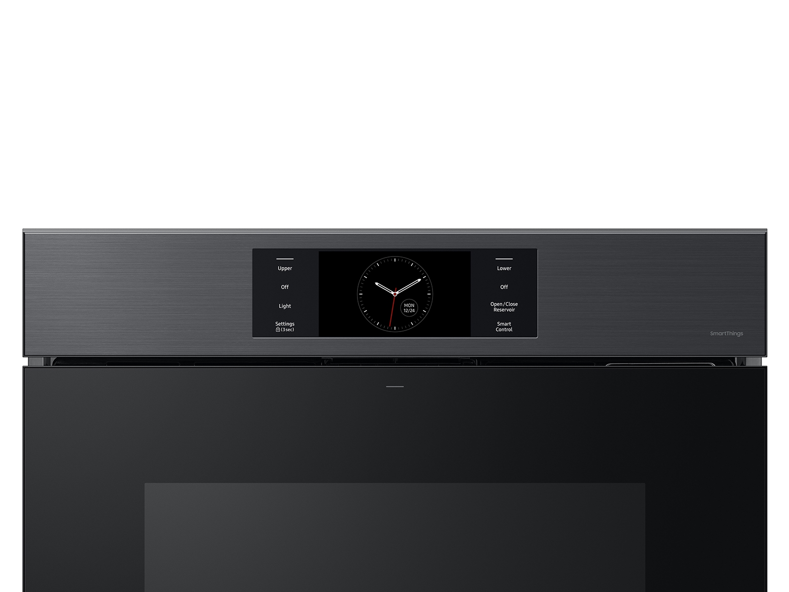Bespoke 30" Matte Black Steel Double Wall Oven with AI Pro Cooking™ Camera NV51CG700DMTAA
