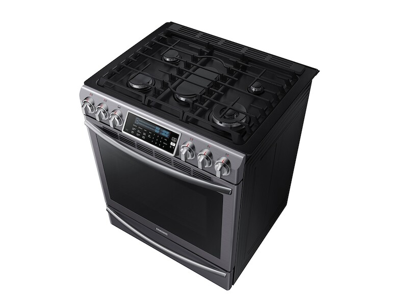 5.8 cu. ft. Slide-In Gas Range with True Convection NX58K9500WGAA
