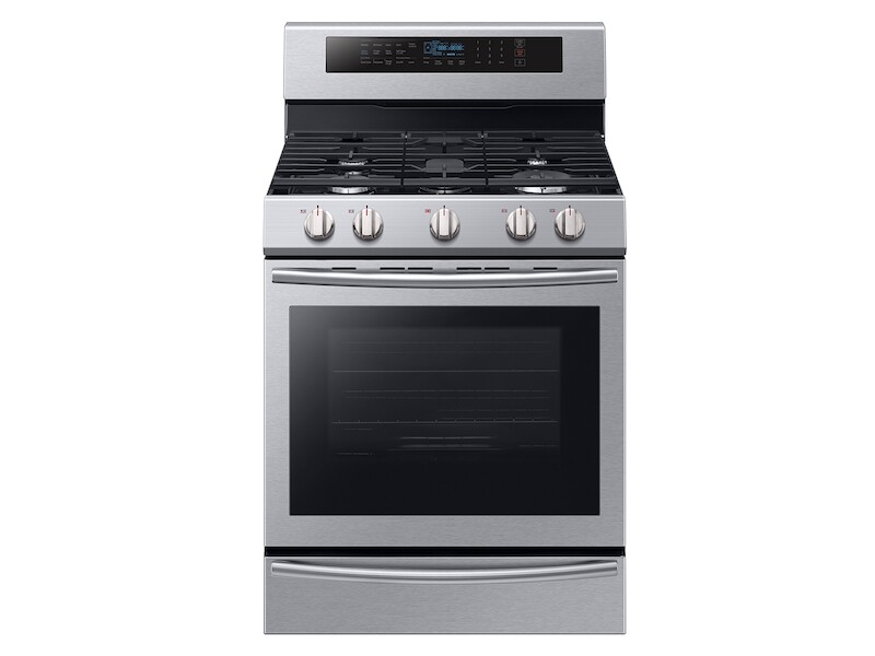 5.8 cu. ft. Freestanding Gas Range with True Convection and Steam Reheat NX58M6650WS