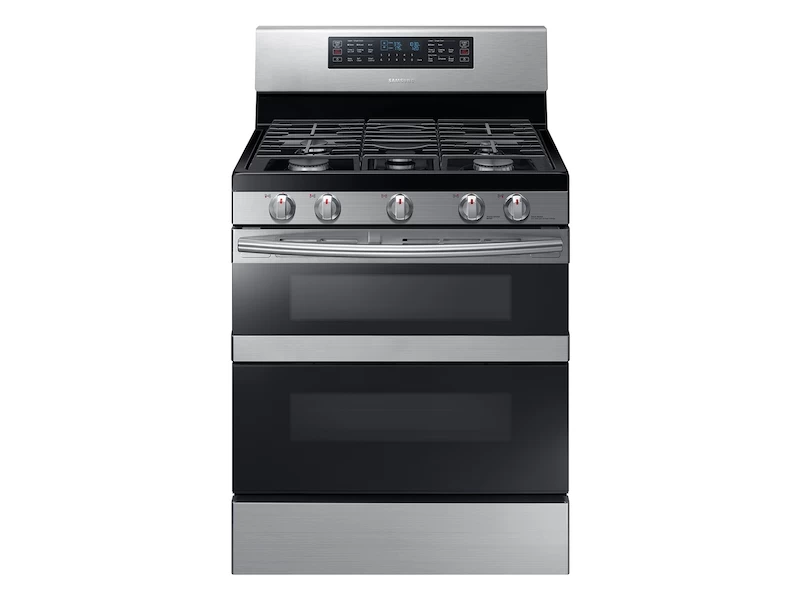 5.8 cu ft. Smart Freestanding Gas Range with Flex Duo & Dual Door NX58M6850SSAA