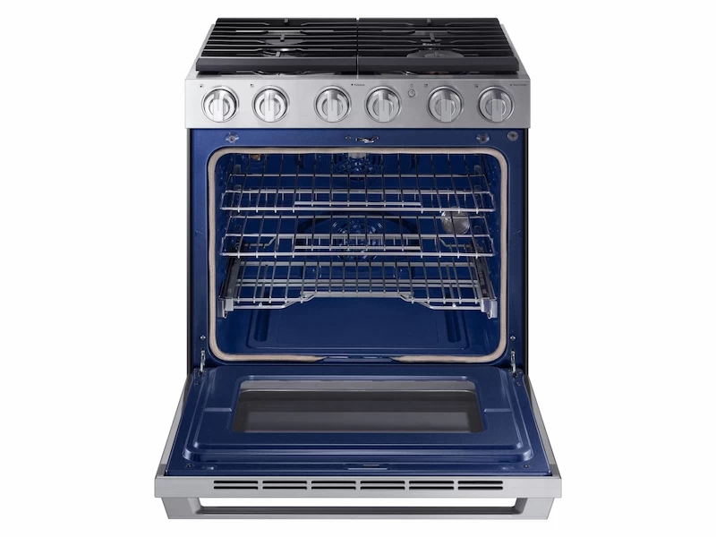 5.8 cu. ft. 30" Chef Collection Professional Gas Range with Dual Convection NX58M9960PSAA