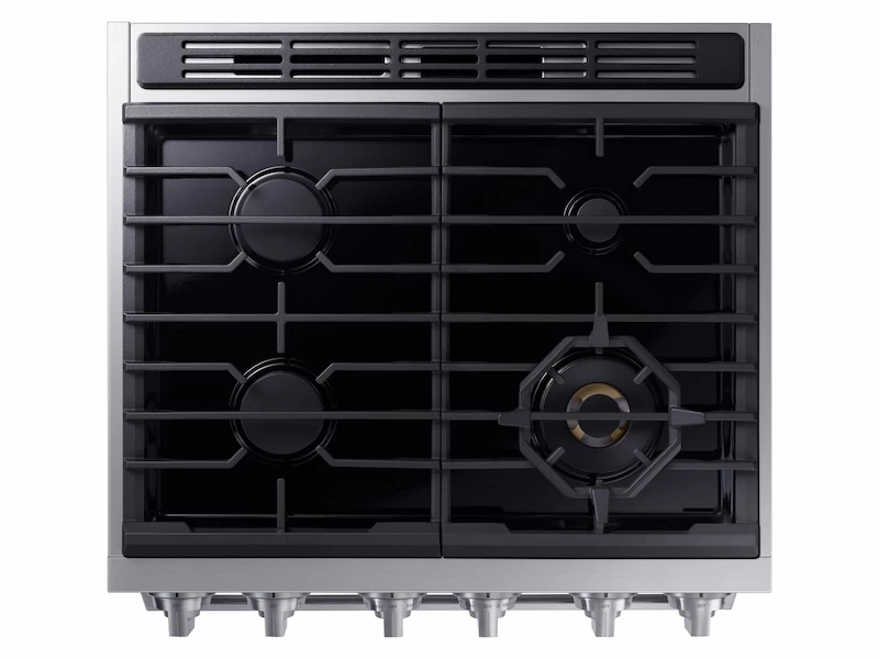 5.8 cu. ft. 30" Chef Collection Professional Gas Range with Dual Convection NX58M9960PSAA