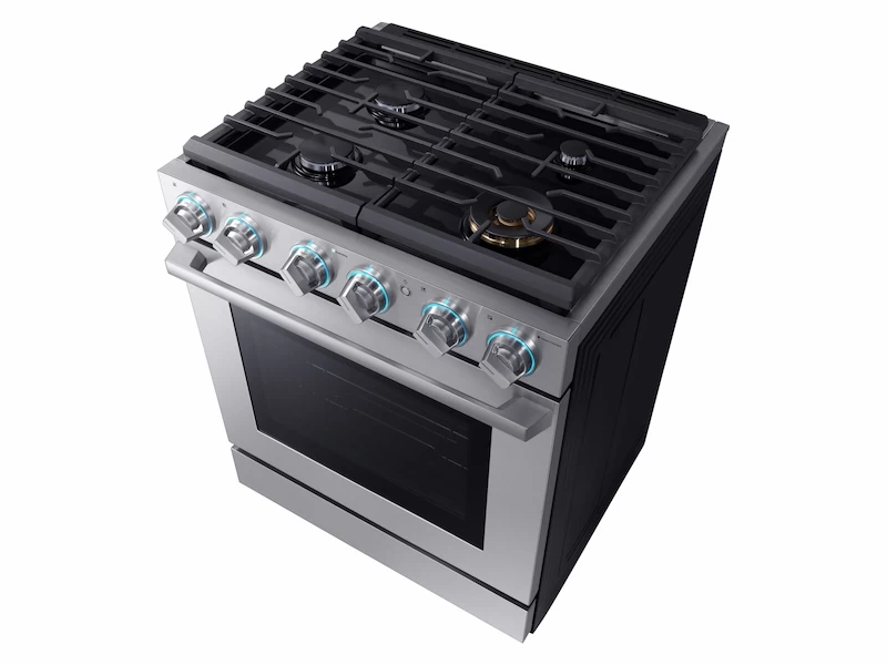 5.8 cu. ft. 30" Chef Collection Professional Gas Range with Dual Convection NX58M9960PSAA