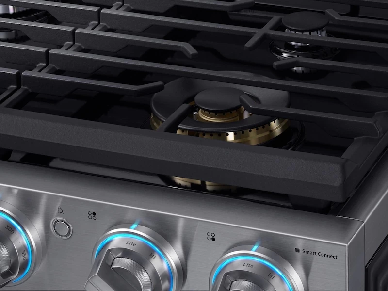 5.8 cu. ft. 30" Chef Collection Professional Gas Range with Dual Convection NX58M9960PSAA