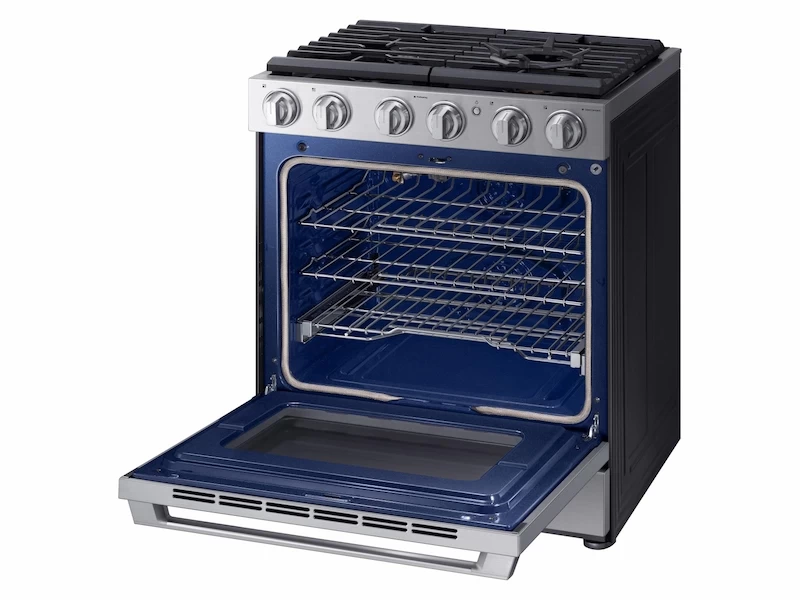 5.8 cu. ft. 30" Chef Collection Professional Gas Range with Dual Convection NX58M9960PSAA