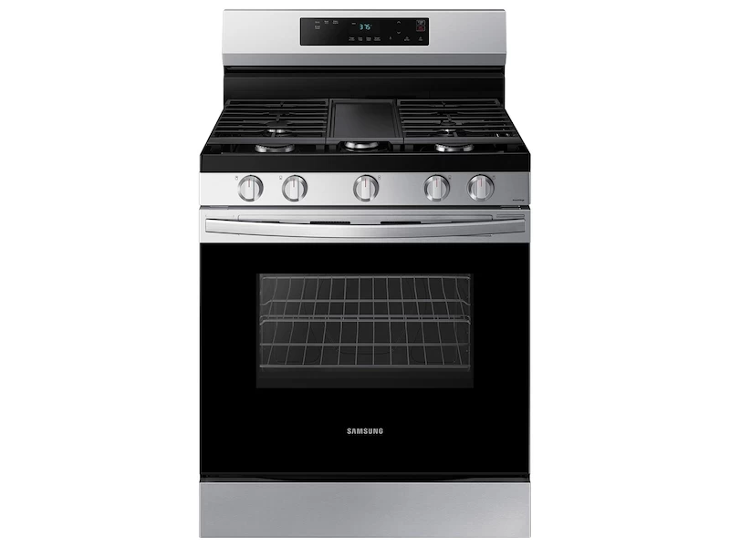 6.0 cu. ft. Smart Freestanding Gas Range with Integrated Griddle in Stainless Steel NX60A6111SSAA
