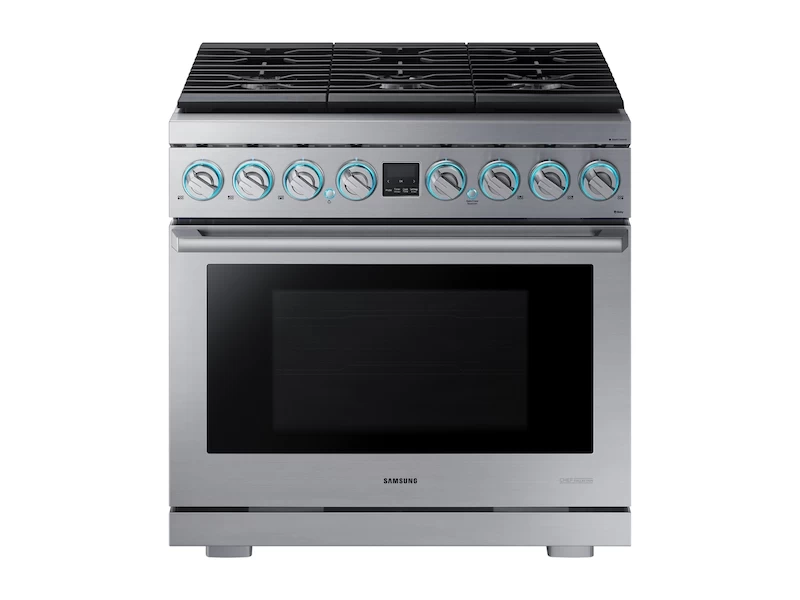 6.3 cu. ft. 36" Chef Collection Professional Dual Fuel Range NY36R9966PSAA