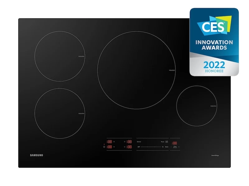 30" Smart Induction Cooktop with Wi-Fi in Black NZ30A3060UKAA