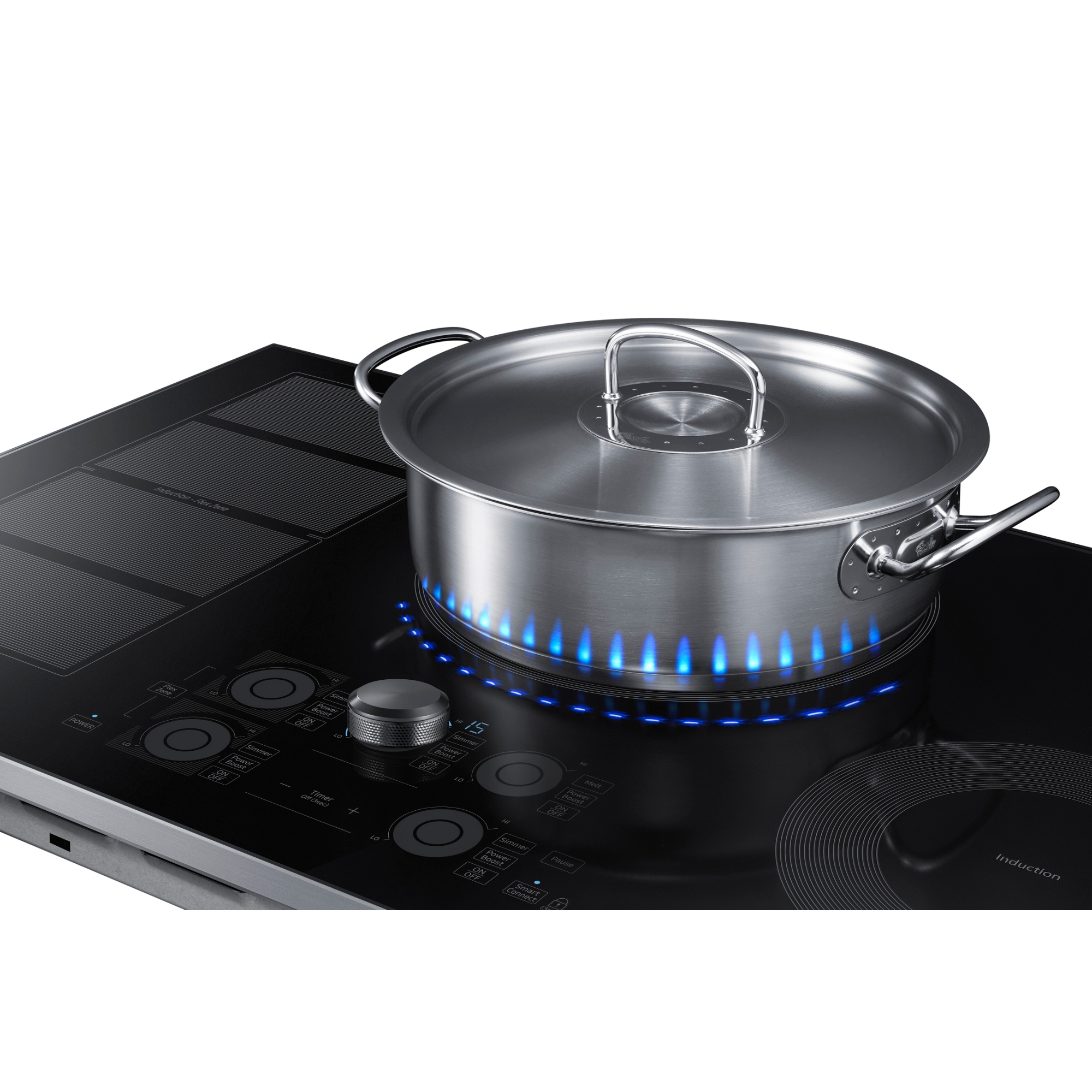 36" Smart Induction Cooktop in Stainless Steel NZ36K7880USAA