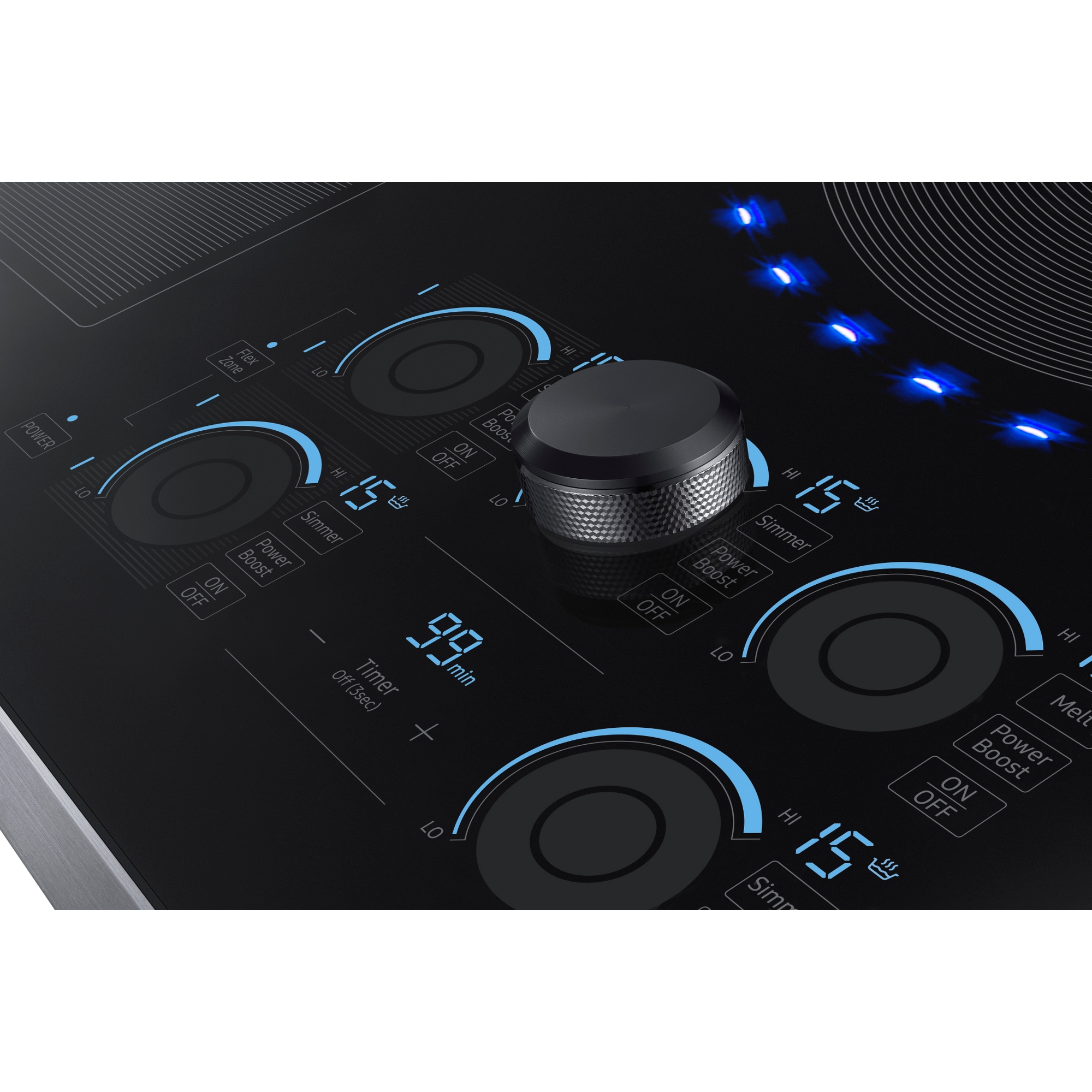 36" Smart Induction Cooktop in Stainless Steel NZ36K7880USAA
